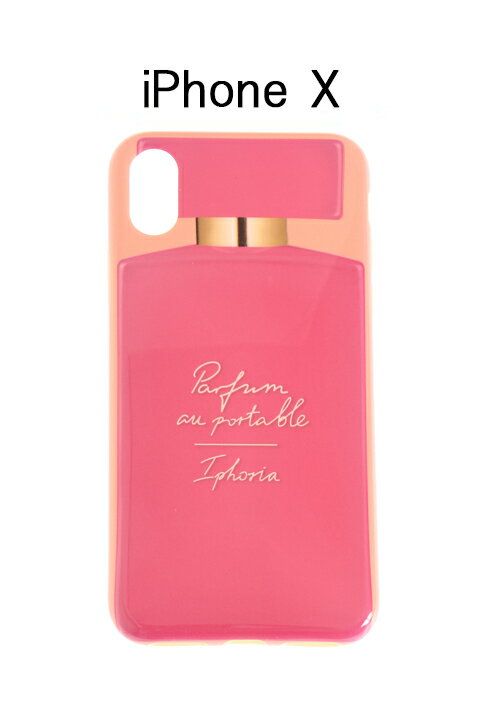 【60%OFFセール｜7,128円→2,851円】 IPHORIA アイフォリア PERFUME PINK【iPhone X】{-AGA}