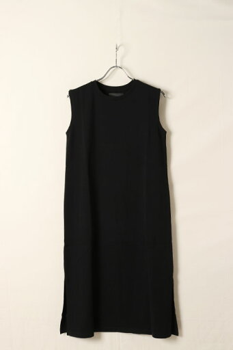 T' ティー Crew Neck Dress Sleeveless Relax{-BDS} T' ティー Crew Neck Dress Sleeveless Relax{-BDS}