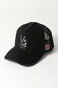 【正規品】YOSHINORI KOTAKE DESIGN ヨシノリコタケ メッシュキャップ YK3DE-PEACE BLK BLK BLK/SIL{-BES}