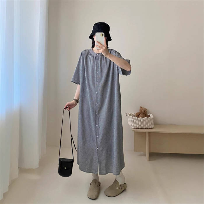 田園詩　ギンガムチェック　ワンピース　カントリー　森ガール 田園詩 ギンガムチェック ワンピース カントリー 森ガール