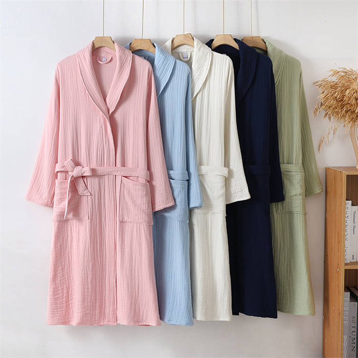 四層ガーゼ 和風パジャマ 綿 ルームウエア レディース メンズ 折り襟 フード付き 厚手 無地 長袖 甚平 浴衣 パジャマ バスローブ お風呂 コットン 寝巻き ペア ルームウェア 男女兼用 介護 春 秋 冬 夫婦 ペアルック 寝間着 ナイトウェア 部屋着 快適 楽ちん 送料無料