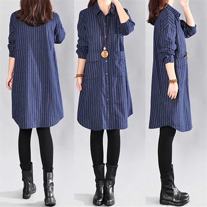 シャツワンピース シャツ ワンピース レディース ロングシャツ ロング ワンピ スト...