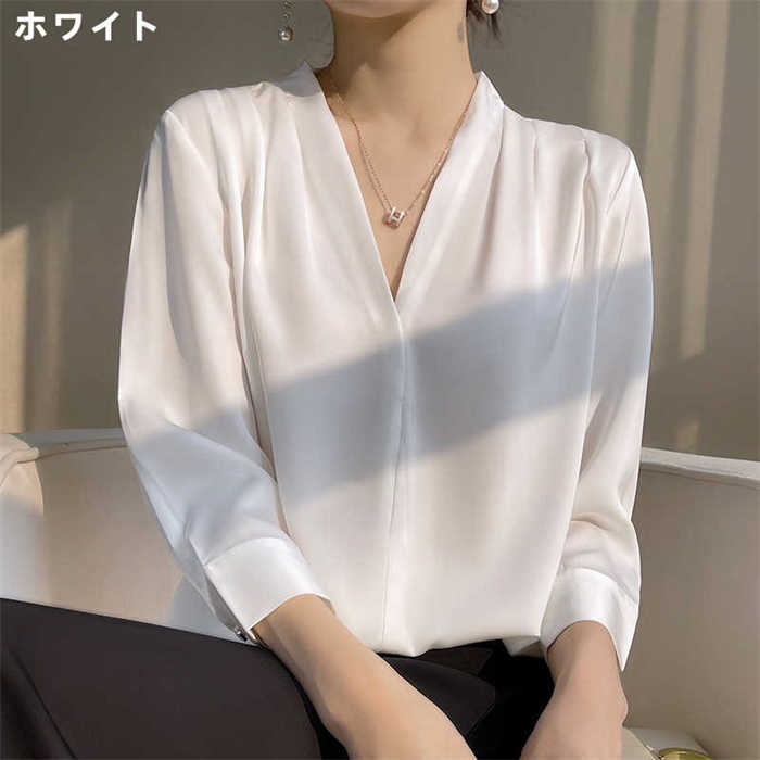 シャツブラウスTシャツtシャツVネ...