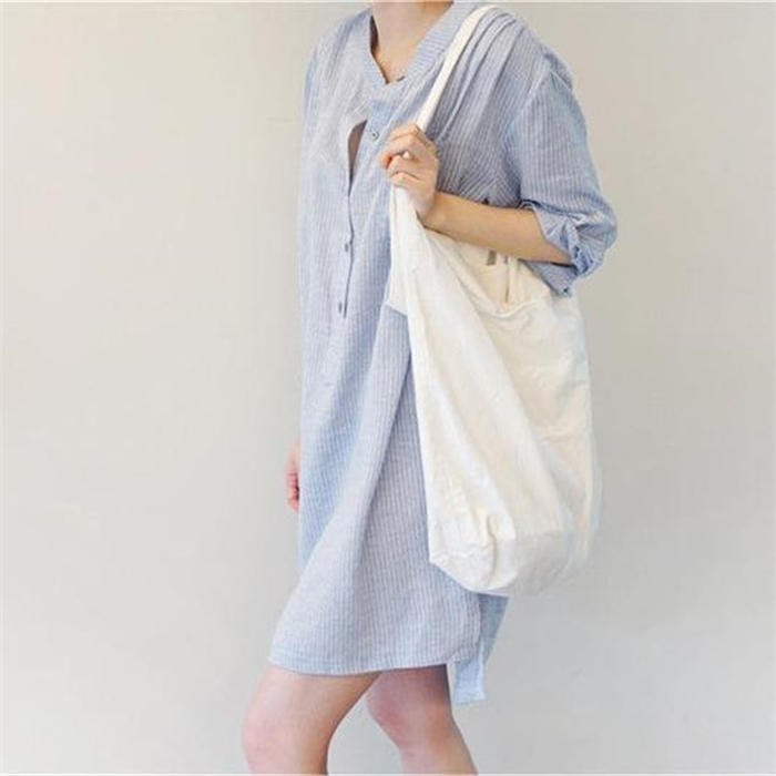 送料無料 ストライプ チュニックワンピース 半袖 チュニック ワンピース シャツワンピース スリット シャツ ワンピース 膝丈 膝上 バンドカラー 裾前後差 きれいめ チュニック レイヤード カジュアル シンプル 体型カバー 着痩せ ゆったり 重ね着 薄手 30代 40代 50代 夏