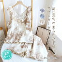 ガーゼ綿 パジャマ レディース 夏 2点セット ノースリーブトップス ショートパンツ セットアップ 上下セット フリル襟 リボン タンクトップ トップス 短パン...