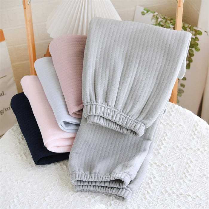 一部即納 ルームウェア パンツ あったか レディース キルティング 中綿 パジャマ ロングパンツ 単品 厚手 レディース 部屋着 寝間着 冬 秋冬 寝巻き 快適 大きいサイズ 暖かい 柔軟 ストライプ柄 無地 シンプル ウエストゴム コットン 女性 大人 30代 40代 50代 送料無料 2