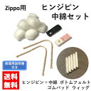 【修理用説明書付き】zippo 交換用メンテナンスセット ステンレス ヒンジピン シャフト コットン 綿 ウィック ボトムフェルト ゴムパッド ゴムパット フェルトパッド フェルトパット 替芯 替え…