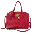 【中古】ルイヴィトン ミラMM 赤 ゴールド金具 2way ハンドバッグ レザー M55025 SP4128 LOUIS VUITTON 《送料無料》