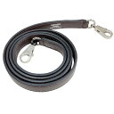 【中古】エルメス ショルダーストラップ ダークブラウン シルバー金具 ボックスカーフ(スイフト) HERMES 《送料無料》
