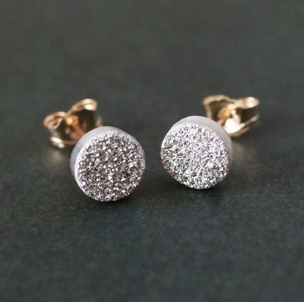 楽天市場】ドゥルージーアゲート ピアスの通販