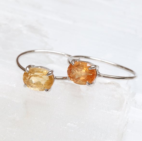 各1点ものインペリアルトパーズ一粒...