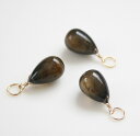 【SALE】アイオライト 一粒 チャーム ペンダント トップ(プレーンドロップ LL)14KGF 天然石 アクセサリー ゴールド フィルドジュエリー 大粒 雫 3月 誕生石 セール お買い得