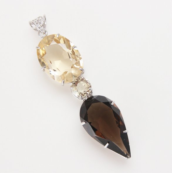 スモーキークォーツイエロークォーツ...