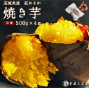 【茨城県産 紅はるか】 芋屋久兵衛 冷凍 焼き芋 小分けセット500g×4袋（2kg） 熟成 追熟 濃厚 さつまいも 国産 自社栽培 自社農園 ねっとり スイーツ アレンジ おやつ ギフト お歳暮 母の日 和菓子 国産【送料無料】