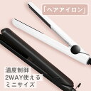 ヘアアイロン 急速加熱 2way USB式 乾湿両用 ミニ ストレートアイロン コテ アイロン ミニ ストレートアイロン コテ アイロン ヒメコテ..