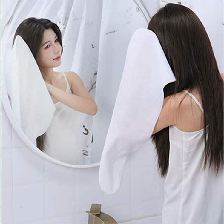 ヘアタオルキャップ 個包装 使い捨て 温泉 厚手 ドライキャップ ホテル タオルキャップ 速乾 ヘアキャップ 大判 吸水 お泊まり 【10枚セット】 サウナ 【10枚セット】 旅行用品 お風呂上がり 持ち運び ジム スポーツ 髪乾燥 ヘアケア linkage-10015270 Linkage楽天市場店 サンプル画像3