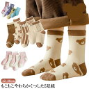 子供 靴下 5足セット 厚手 裏パイル ソックス キッズ モコモコ あったか 冬ソックス 温活 男の子 女の子 ベビー 保育園 幼稚園 小学生 冷え防止 防寒 ...