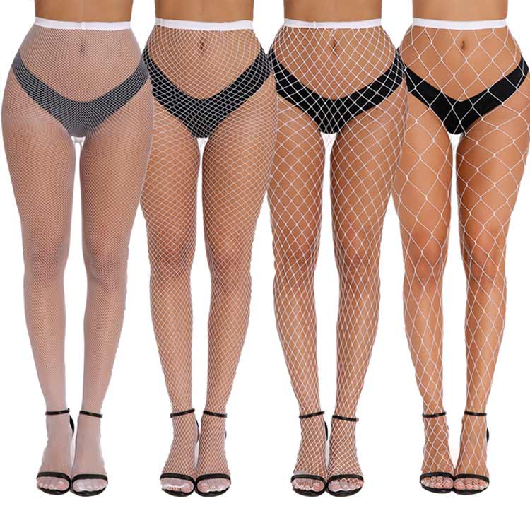 ストッキング 網タイツ あみタイツ アミタイツ 10足入 網タイツ 穴あき カラー 大きいサイズ あみタイツ ストッキング パンスト ボディストッキング ダンス コスプレ 小網 中網 大網 特大網 パンティストッキング ブラック ピンク レッド ホワイト パープル ヌード