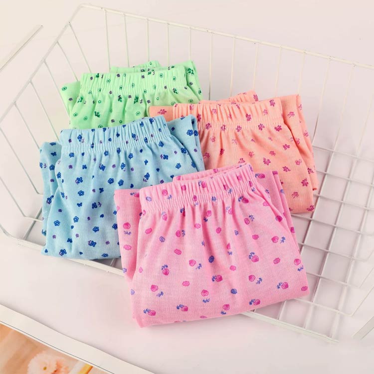 締めつけない 下着 女性用 トランクス パンツ 可愛い レディース 深ばき ハイウエスト 綿 ボックスショーツ ショーツ おやすみパンツ ボクサーパンツ コットン ゆったり らくちん アンダーウェア 婦人 4枚組 3