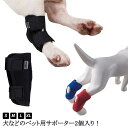 2個入り 床ずれ予防サポーター 犬用 介護用品 サポーター ペット 歩行補助 老犬 シニア 介護 老犬介護 犬骨折治療 ペット用品 高齢犬 犬用膝サポーター 肘...