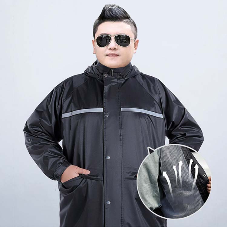 ビッグサイズ 大きいサイズ レインコート 2点セット レインウェア 上下セット メンズ レディース レインスーツ 作業着 長袖 ジャケット ロングパンツ アウトドア 反射テープ付き 透明バイザー付き 防水 防災 自転車 バイク 通学 通勤 豪雨 梅雨 カッパ 雨具