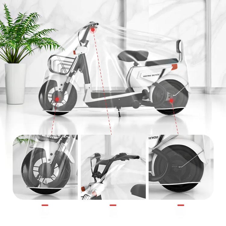 レインカバー 自転車用カバー 盗難防止 サイクルカバー 厚手 頑丈 防水 チャイルド...