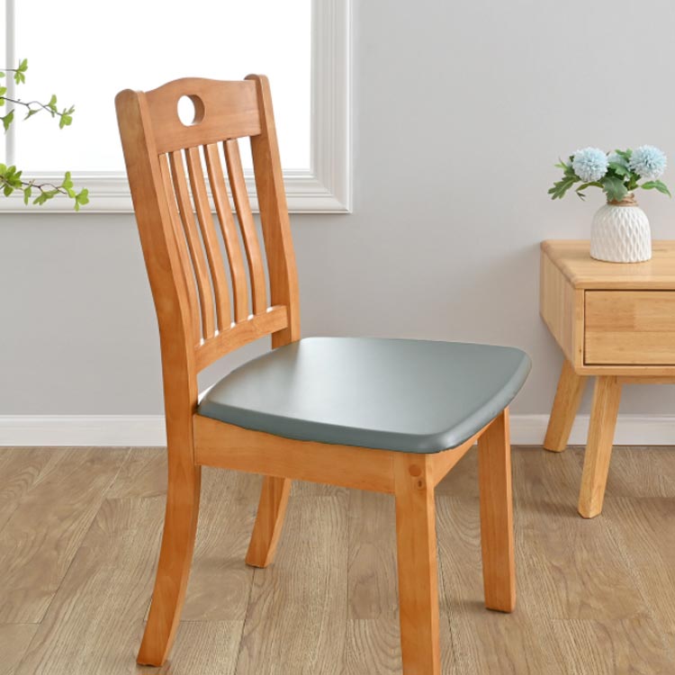 ダイニングチェアカバー デスクチェアカバー PU 座面カバー 合皮 無地 座面用 椅子カバー 座面のみ イスカバー 模様替え 防水 イス保護 ズレない 汚れ防止 レザー調 チェアカバー 北欧 プレゼント ギフト