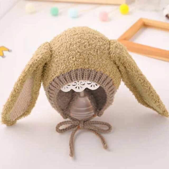 送料無料 うさ耳 ベビー 帽子 ニット帽子 ベビー 冬 送料無料 赤ちゃん キッズ ウサギ 秋冬 うさぎ 裏ボア 耳付き ボア帽子 女の子 男の子 新生児 うさぎみみ 赤ちゃん 子供 ベビー服 子供用 裏起毛 可愛い 韓国 保育園 出産祝い 記念撮影 プレゼント 2