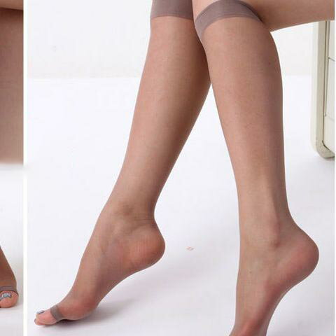 送料無料 ストッキング レディース つま先 オープントゥ ハイソックス 3足組 下着 ランジェリー インナー 伝線しにくい ミュール サンダル まとめ買い