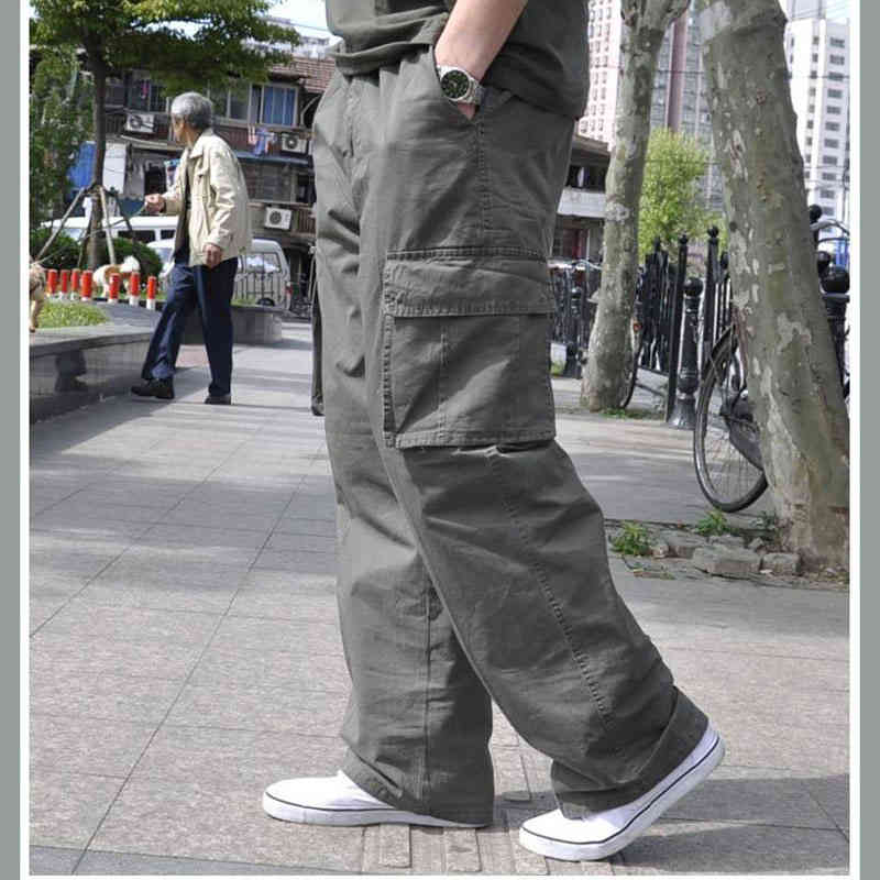 Cargo Pants - カーゴパンツ メンズ 大きいサイズ ゆったり 作業服 ロングパンツ ボトムス カジュアル ズボン ミリタリーパンツ 春夏 スポーツ 薄手 アウトドア