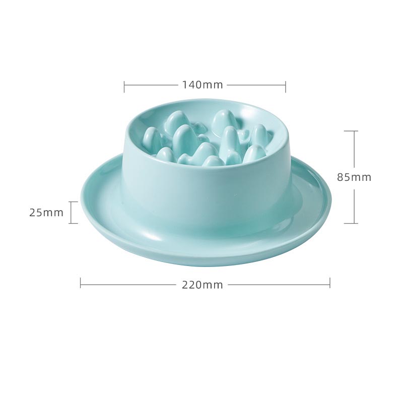 Rakuten - 早食い防止 フードボウル ペットボウル 犬猫用 ペット食器 ペット用品 丸洗い可能 餌入れ 小型犬 中型犬 ペットフード 滑り止め お手入れ簡単 洗いやすい