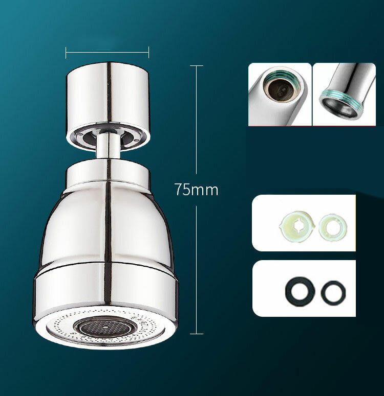 蛇口 シャワーヘッド 節水 キッチン シャワー 首振り 蛇口シャワー 取り換え キッチン 泡沫器 水栓 洗..