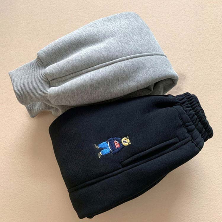 キッズ 裏起毛 スウェットパンツ ジョガーパンツ 男の子 女の子 子供 裏ボア あっ...