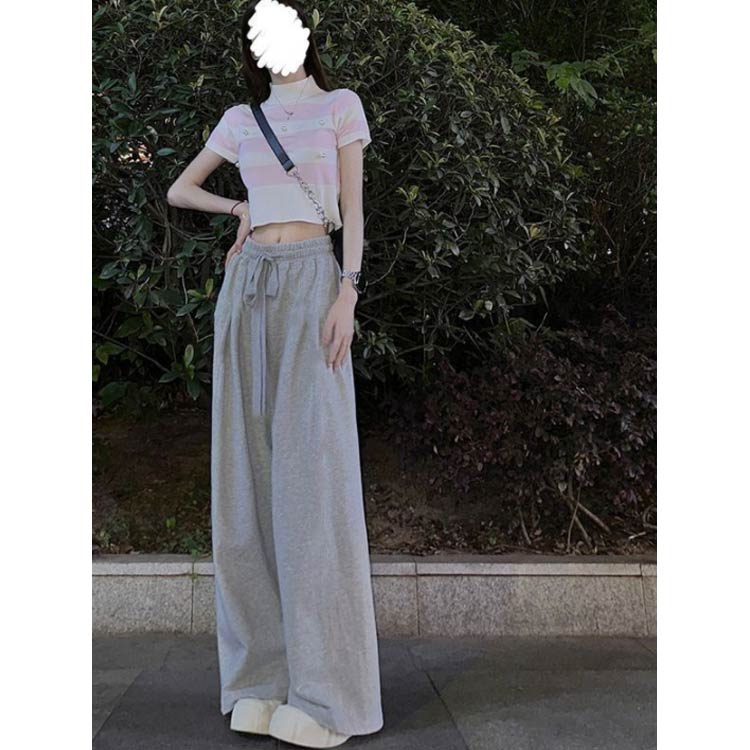 スウェットパンツ 脚長 ワイドパンツ レディース ボトムス 無地 スウェット ストレート 大きいサイズ スエットパンツ スポーツウェア ルームウェア 部屋着 リラックス カジュアルパンツ コットン 綿 長ズボン ウエストゴム 春夏秋冬 送料無料