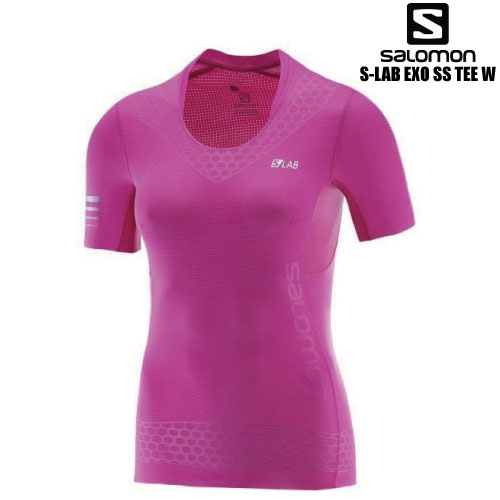 SALOMON（サロモン）S-LAB EXO SS TEE W（S-LAB エクゾショートスリーブティー ウィメンズ）-L39262800- 【レディース/ランニングTシャツ】