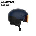 2024-25/SALOMON(サロモン)DRIVER PRO SIGMA MIPS(ドライバープロ シグマ ミップス)L47011500【スキースノーヘルメッ...