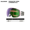 2024-25/SALOMON(サロモン)RADIUM PRO SIGMA(ラディウムプロ シグマ)球面レンズ -L47625800-【スキースノーゴーグル】【...