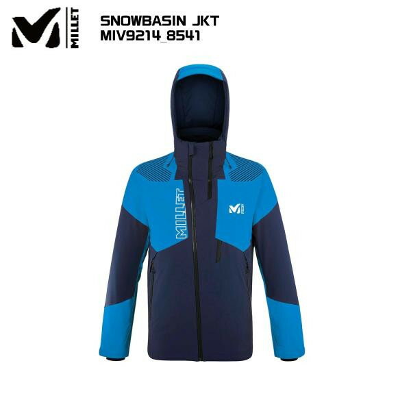 MILLET（ミレー）SNOWBASIN JKT（スノーバシン ジャケット）MIV9214-8541SAPHIR/ELECTRIC-BLUE-