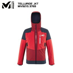 MILLET（ミレー）TELLURIDE JKT（テルライド ジャケット）MIV9215-9769RED/DEEP RED-【スキージャケット/数量限定】