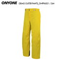 ONYONE(オンヨネ)DEMO OUTER PANTS(デモ アウター パンツ)ONP96051 / 264:D.YELLOW【2023-24/スキーパンツ】