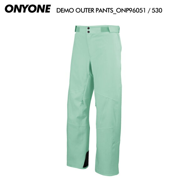 ONYONE（オンヨネ）DEMO OUTER PANTS（デモ アウター パンツ）ONP96051 / 530：P.LIME【2023-24/スキーパンツ】