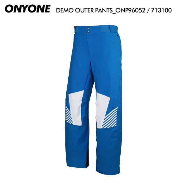 ONYONE（オンヨネ）DEMO OUTER PANTS（デモ アウター パンツ）ONP96052 / 713100：BLUE/WHITE【2023-24/スキーパンツ】