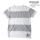 BLUE infinity ICE (ブルーインフィニティアイス)PANEL BORDER T SHIRT(パネルボーダーTシャツ) BIJ99502 -003...