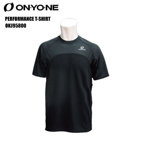 2023 ONYONE（オンヨネ）【吸汗速乾/抗菌消臭Tシャツ】 PERFORMANCE T-SHIRT（パフォーマンスTシャツ）OKJ95800-009/ブラック【トレーニングTシャツ】