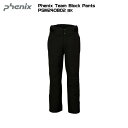 2024-25 PHENIX(フェニックス)Phenix Team Block Pants / PSM24OB02-BK/ブラック-【スキーパンツ】【数量限定】