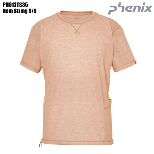 PHENIX（フェニックス）Hem String S/S （ヘム ストリング ショートスリーブ） PH612TS35 -MA- 【機能シャツ/半袖Tシャツ】