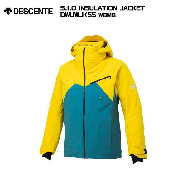 DESCENTE（デサント）S.I.O INSULATION JACKET / DWUWJK55（ジオ ジャケット） -WBMB：ウォーブラーイエロー-【スキージャケット】