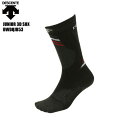 DESCENTE(デサント)【スキーソックス/数量限定】 JUNIOR 3D SOX(ジュニア3Dソックス)DWDQJB53 -BLK(ブラック)-【ジュニア/...