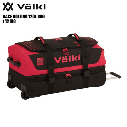 VOLKL フォルクル 【ローラーバッグ/数量限定品】 RACE ROLLING 120L BAG レースローリング120リットルバッグ 142108【大容量トラベルバッグ】