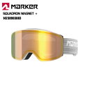 2024-25/MARKER(マーカー)SQUADRON MAGNET+(スカッドロンマグネットプラス)14230903083 -ホワイト/ゴールドミラーCS-...